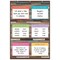 Teacher Created Resources Reclaimed Wood 6 Pocket Chart, Multi, 26 in W, 38 in H 20326 - alternate 2